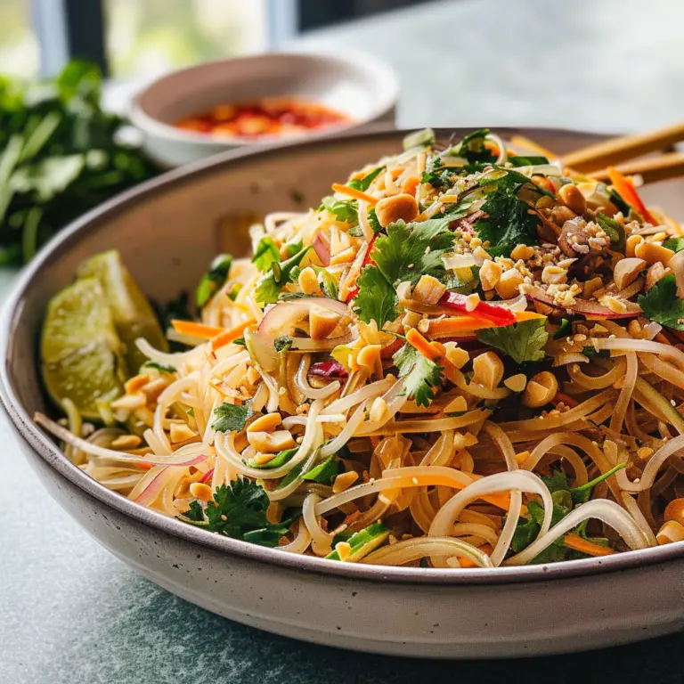 Amazing Thai-Inspired Cold Noodle Salad for a Delicious Feast
