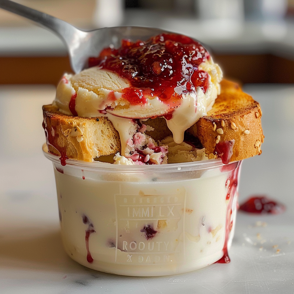 Toast and Jam Ice Cream