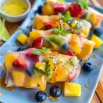 Amazing Tropical Fruit Spring Rolls with Honey Dip Delight