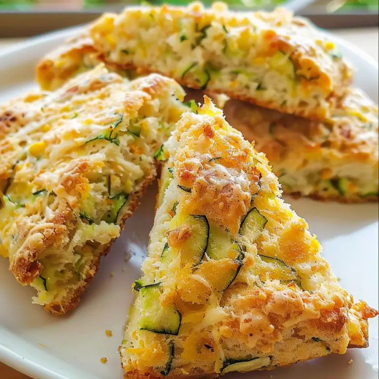 Amazing Zucchini Cheddar Scones for Delicious Mornings