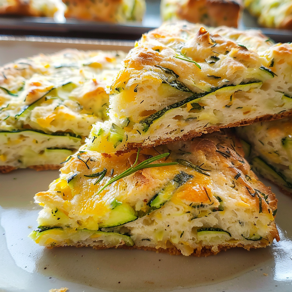 Zucchini Cheddar Scones