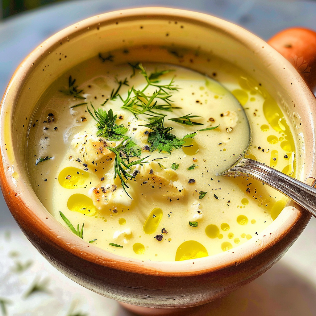 Amazing Avgolemono Soup: Greek Healing Soup Delight