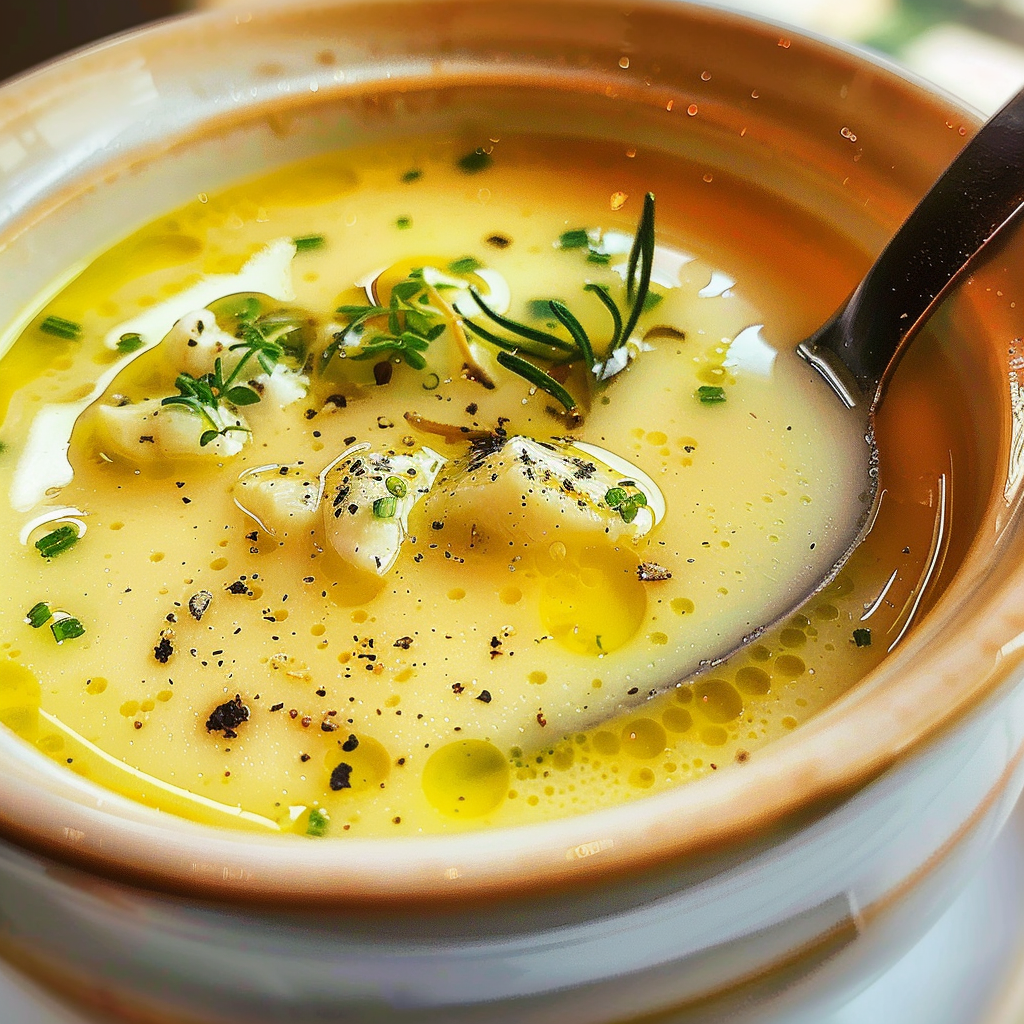 Avgolemono Soup: Greek Healing Soup