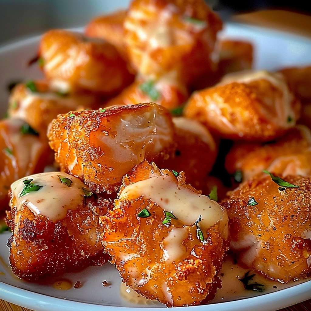 Amazing Crispy Bang Bang Salmon Bites for Delicious Moments