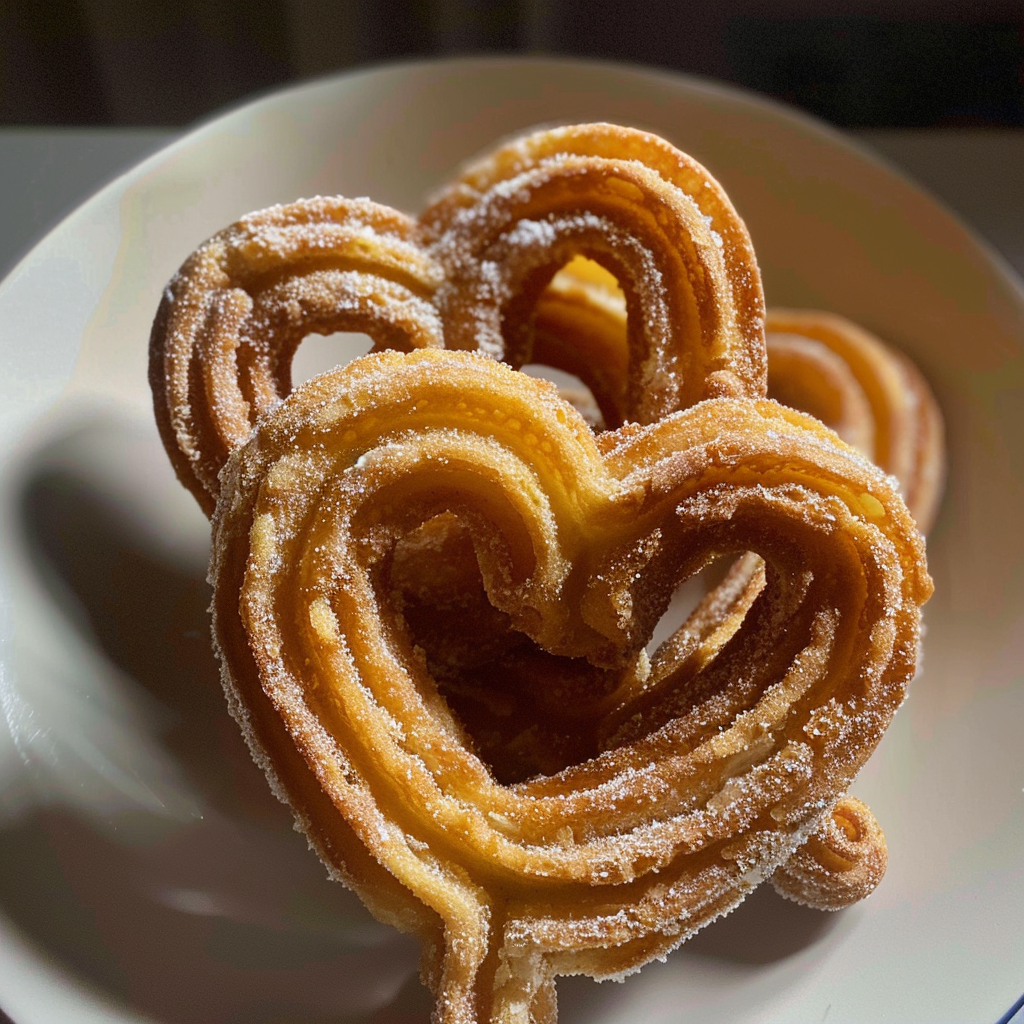 Heart Shaped Churros