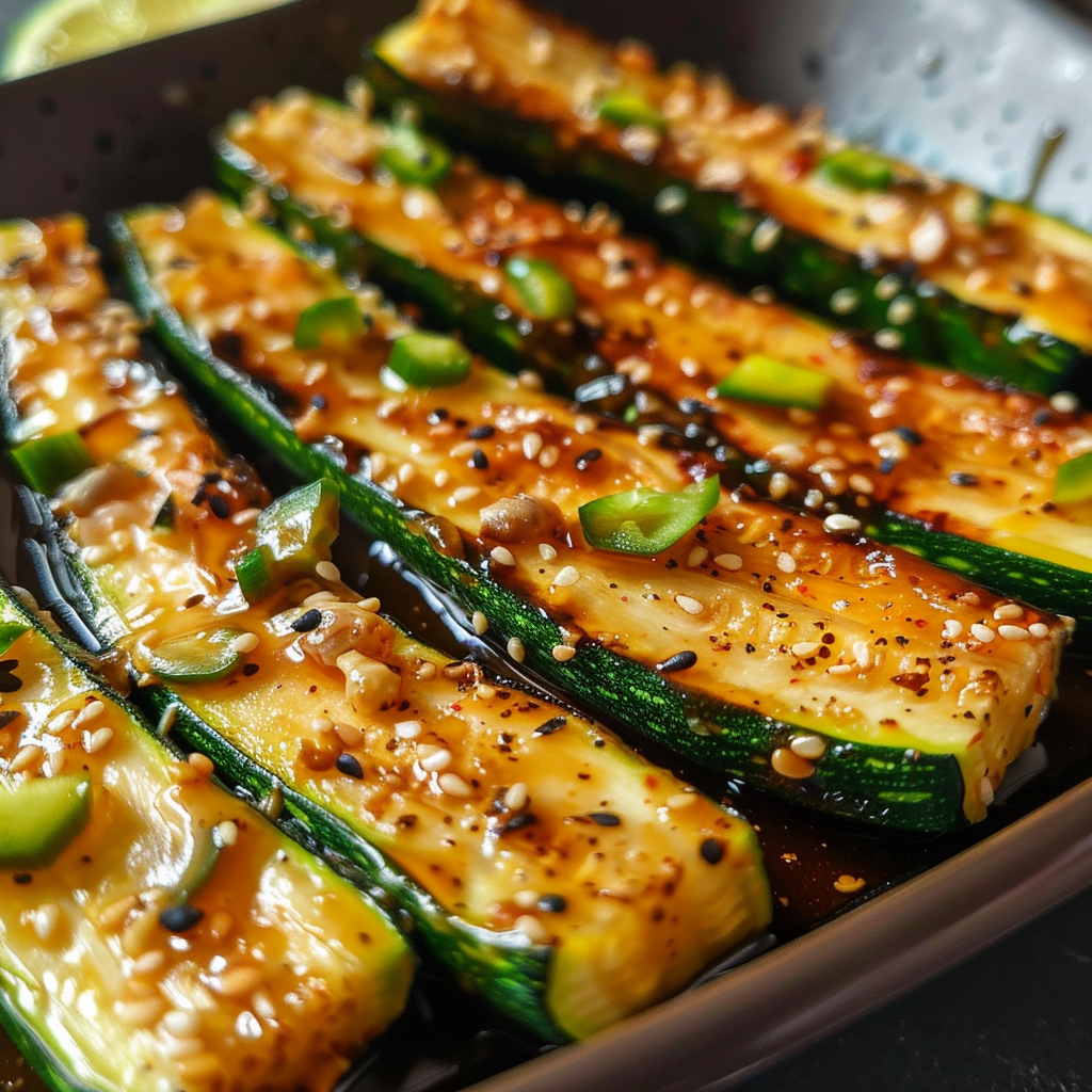 Hibachi Zucchini