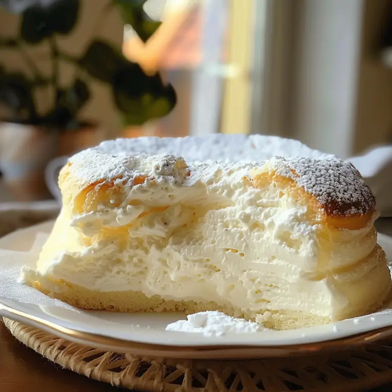 Light & Fluffy Yogurt Cloud Cake: An Incredible Delight