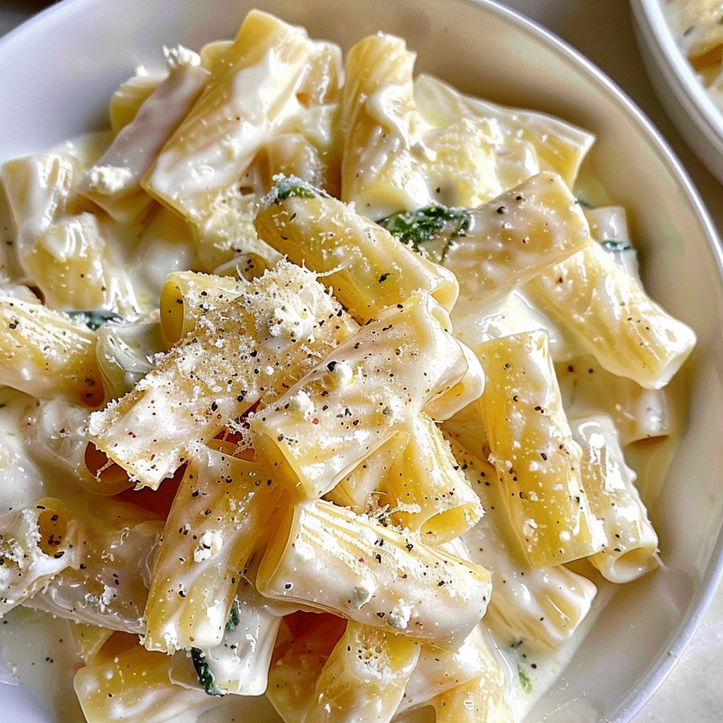 One-Pot Lemon Ricotta Rigatoni