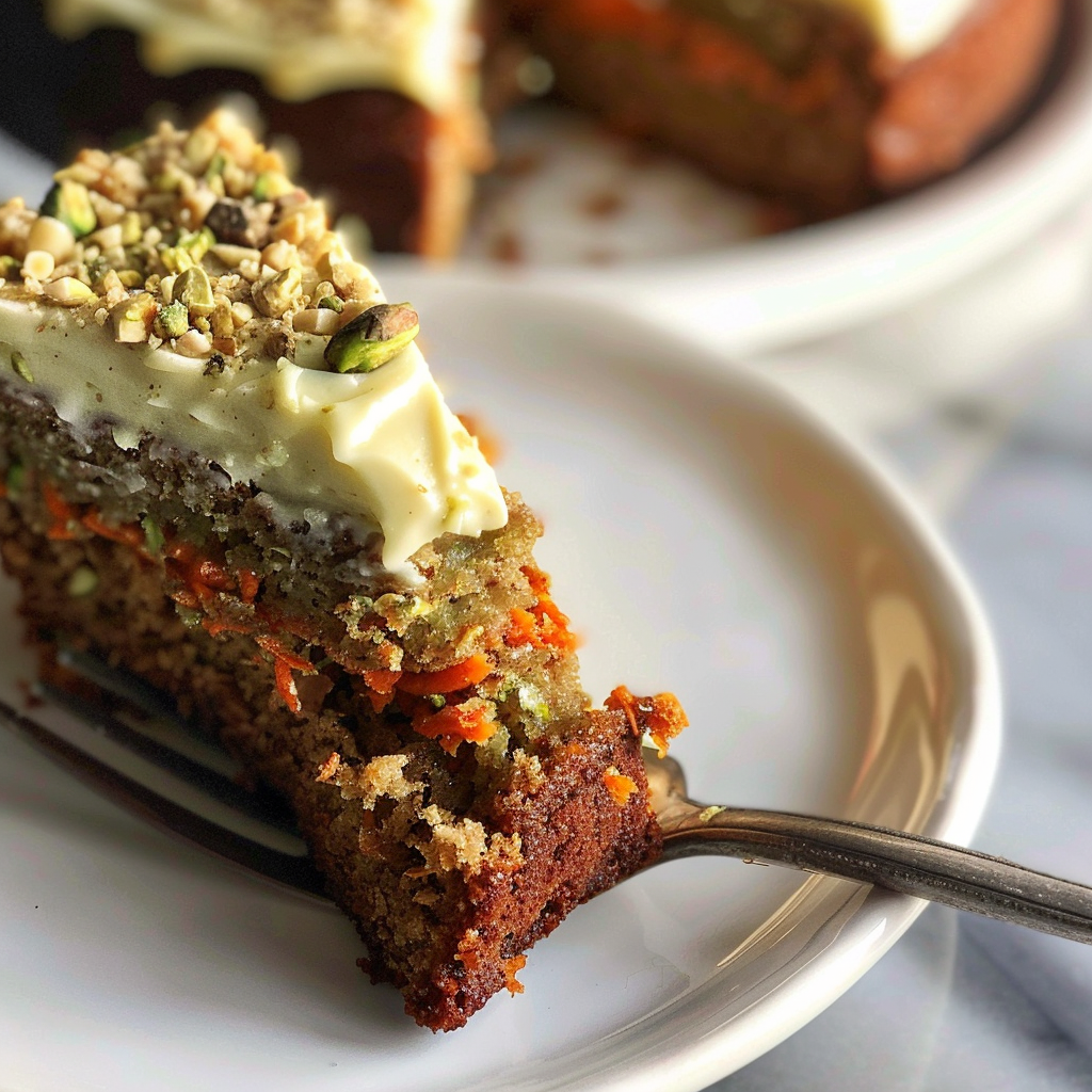 Amazing Pistachio Carrot Cake for a Delicious Treat