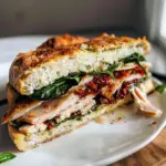 Amazing Trader Joe's Sun-Dried Tomato Focaccia Turkey Sandwich Delight