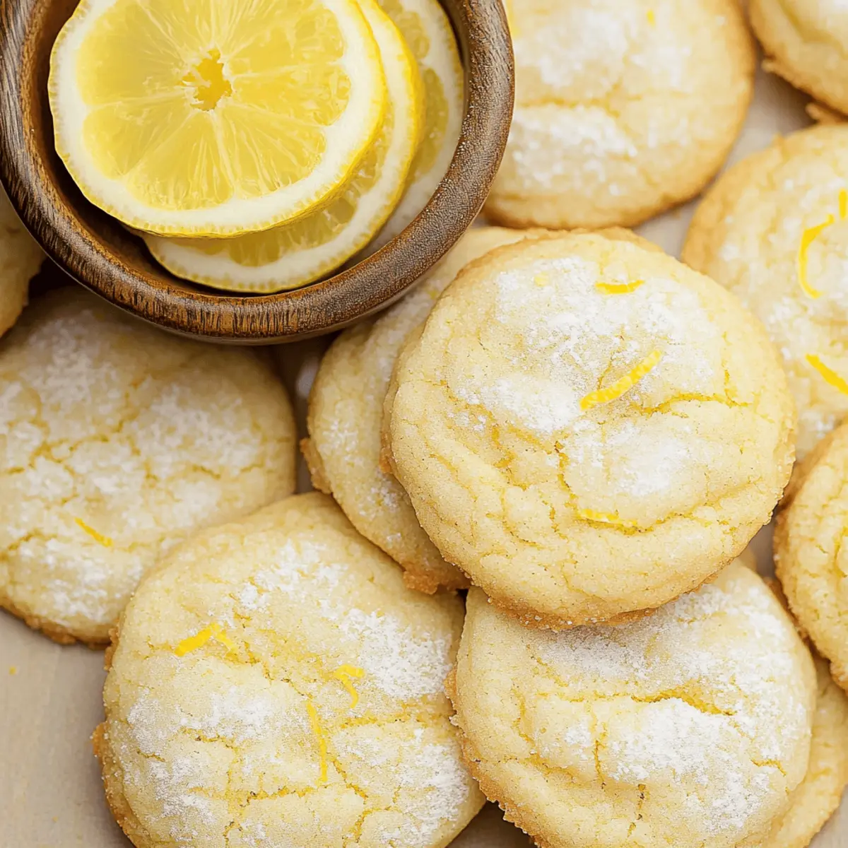 Delicious Soft & Chewy Lemon Cookies Recipe for Sweet Cravings