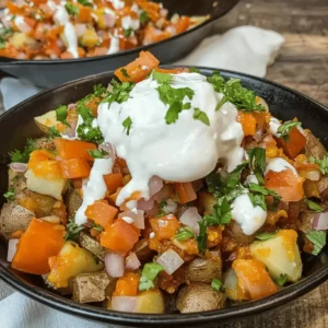 Loaded Fiesta Potato Bowls