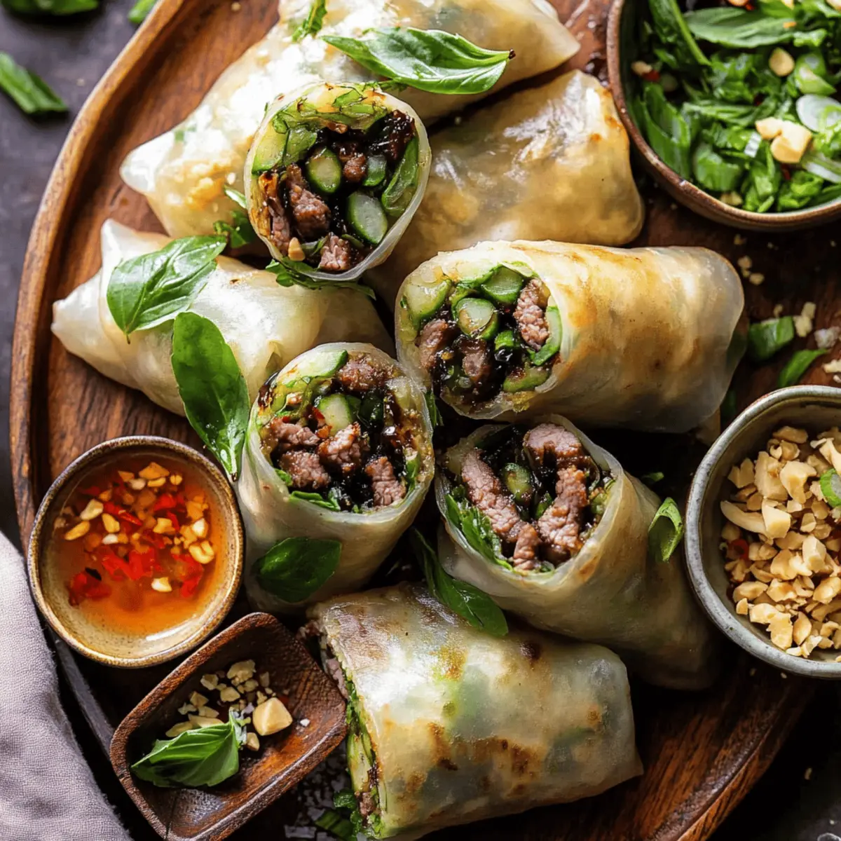 20 Minute Thai Basil Beef Rolls Recipe for Quick Weeknight Meals