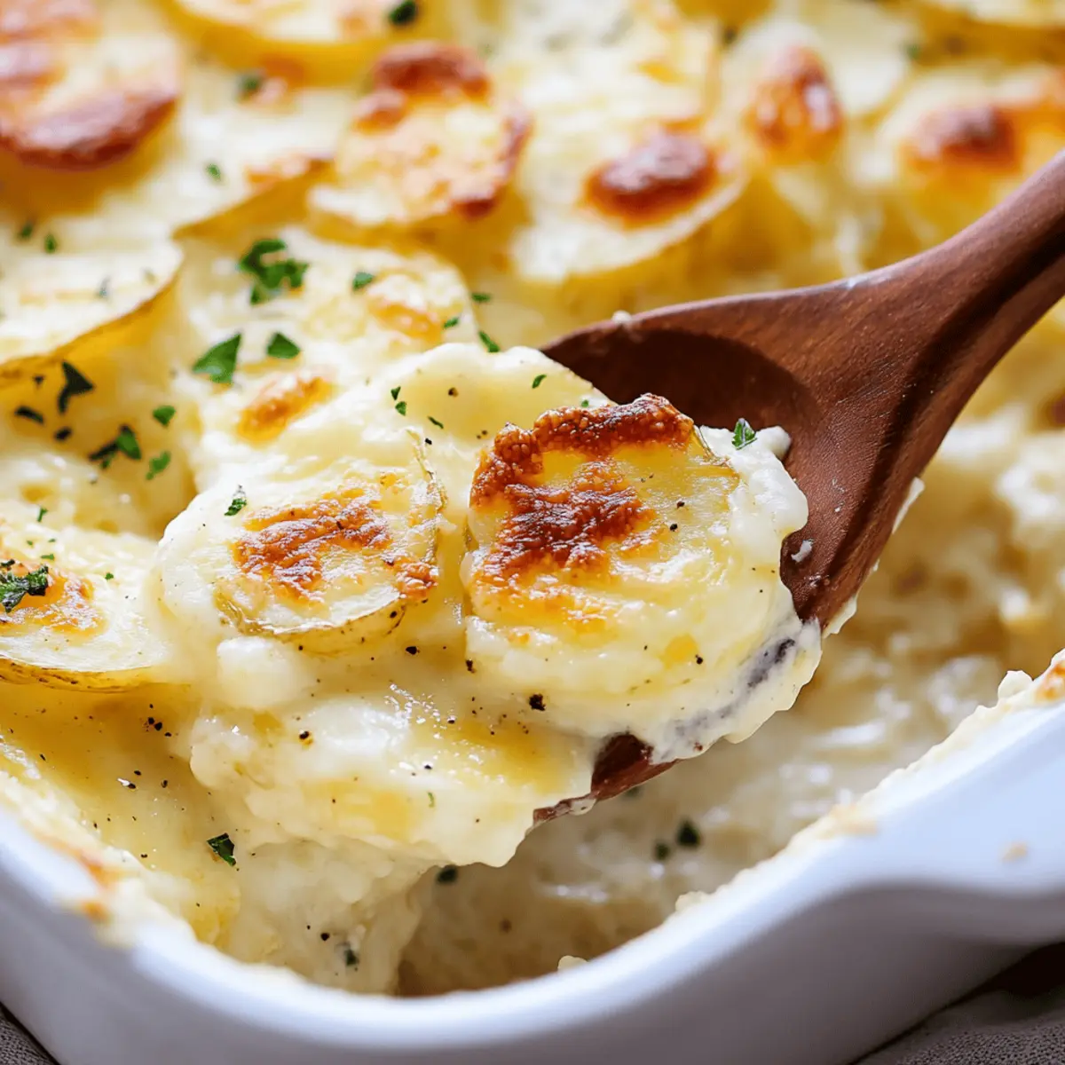 Delicious Garlic Parmesan Scalloped Potatoes Recipe for Comfort