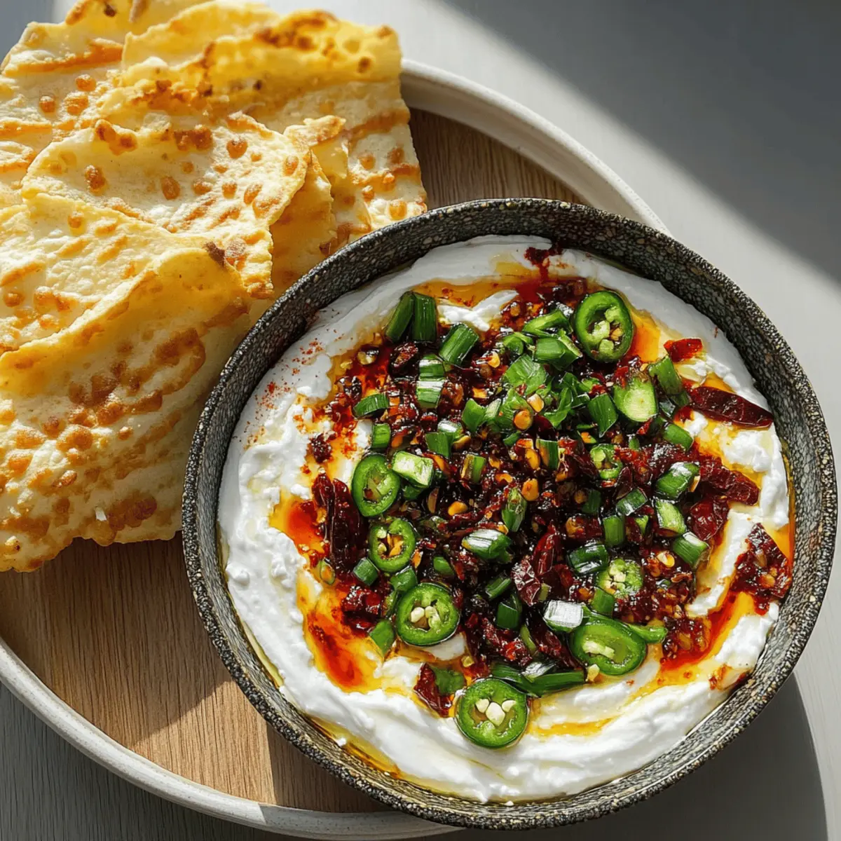 How to Make Labneh Chili Crisp Dip for a Flavorful Snack