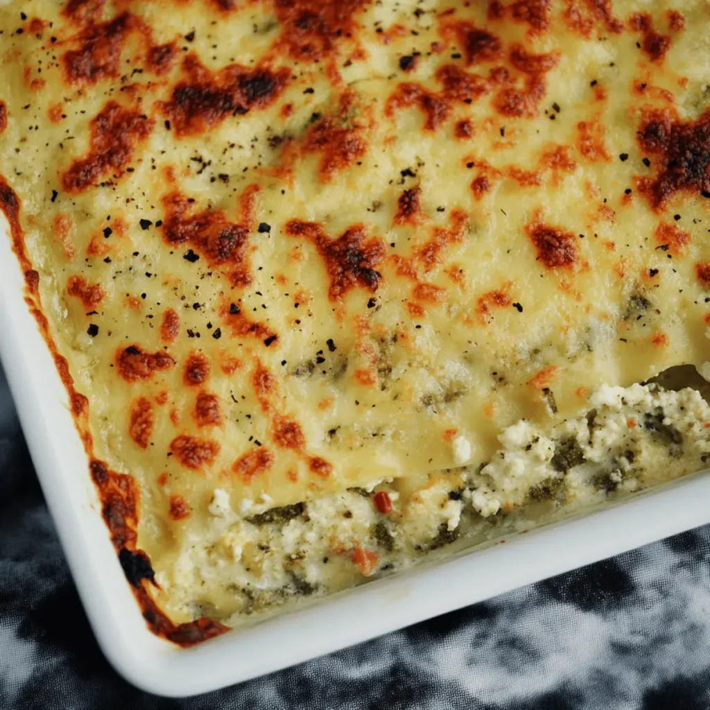 Loaded Veggie White Lasagna