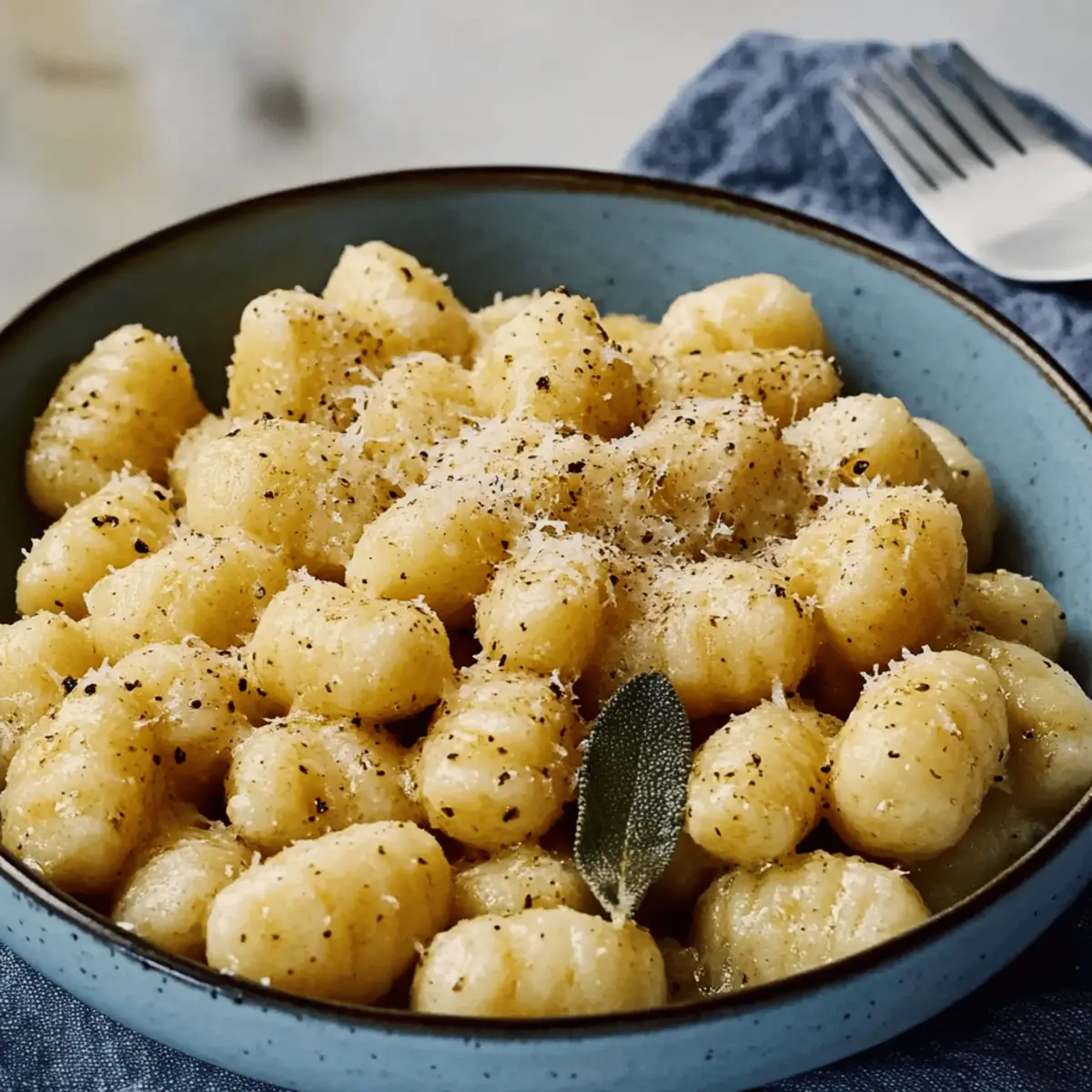 Easy Gnocchi with Sage Butter Sauce for a Quick Delicious Meal