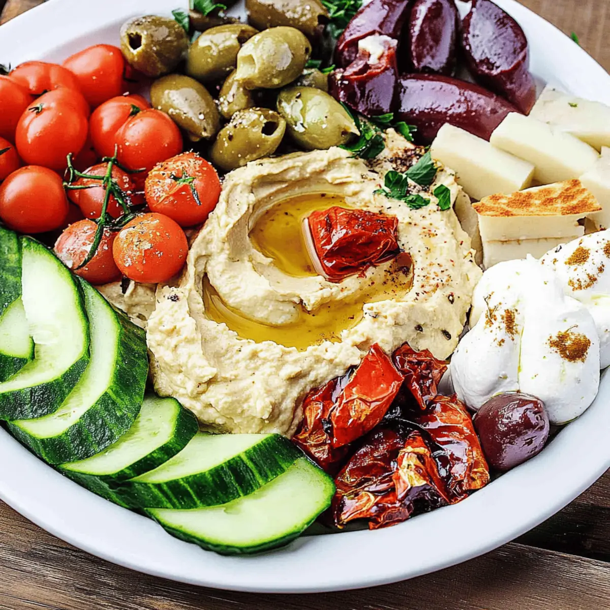 Delicious Mediterranean Mezze Platter Recipe for Entertaining