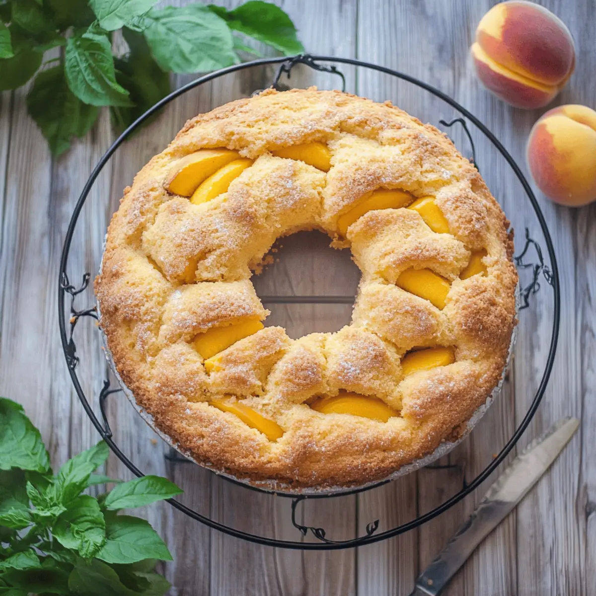 Irresistible Summer Peach Cake Recipe for Deliciously Light Desserts