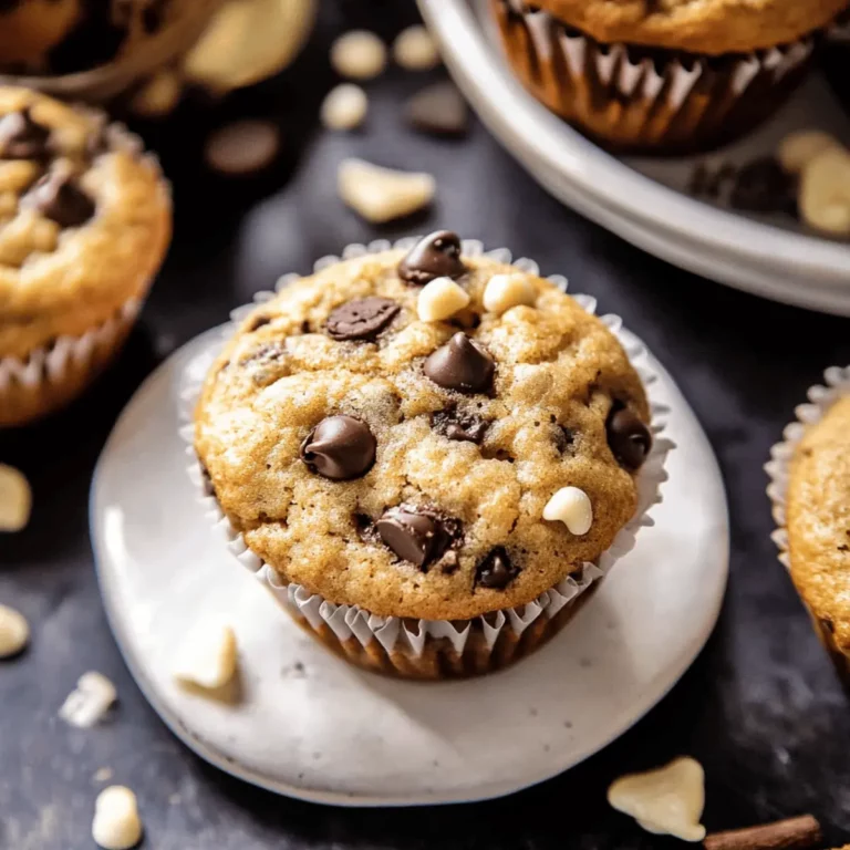 Bakery-Style Brown Butter Chocolate Chip Muffins