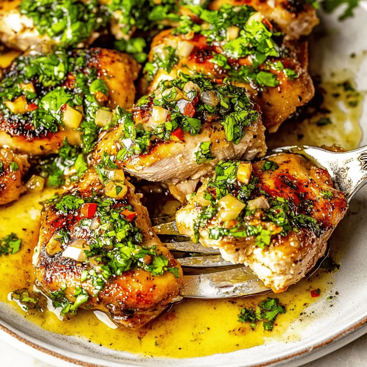 Flavorful Chimichurri Chicken Thighs Recipe in 35 Minutes