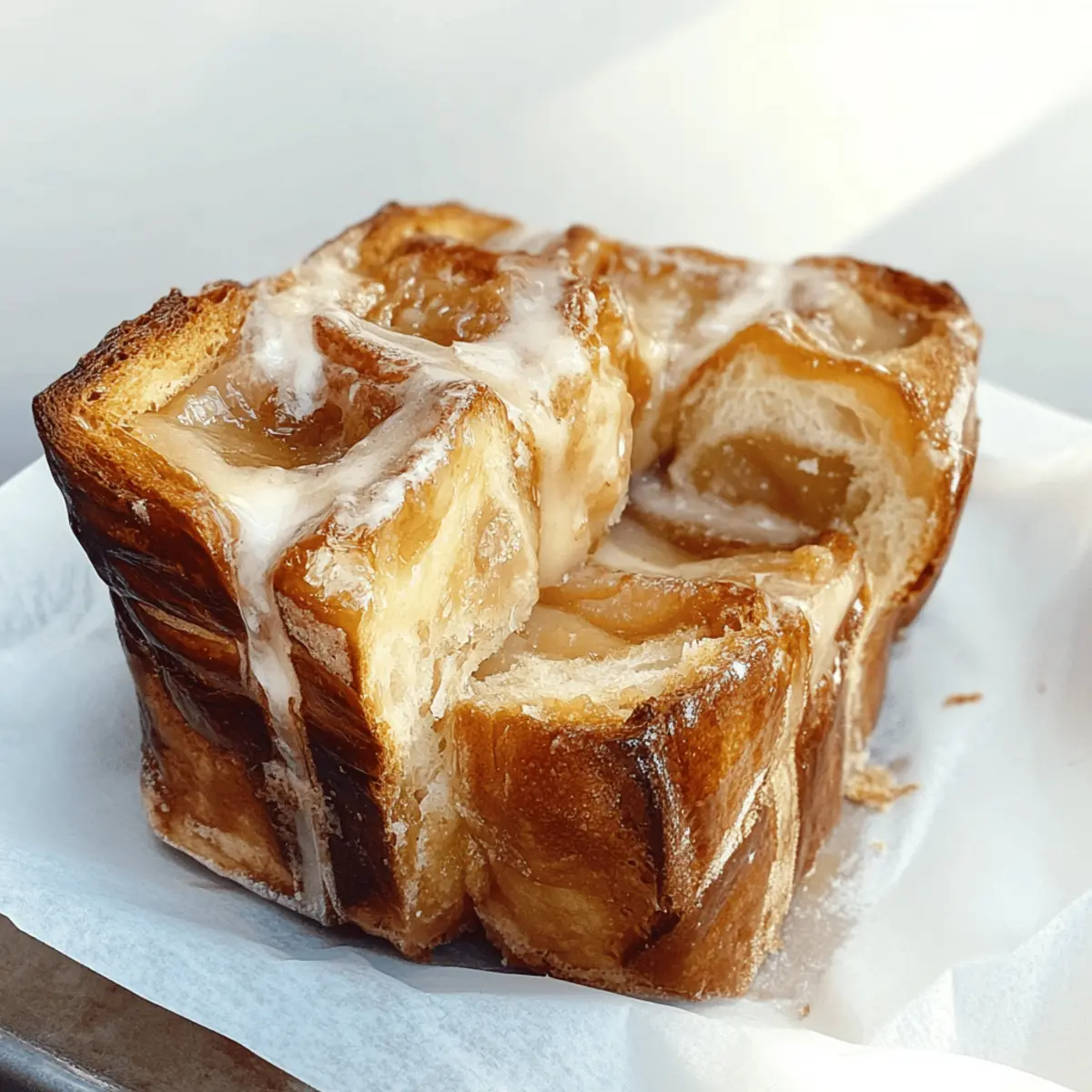 Delicious Apple Cider Pull-Apart Bread Recipe with Glaze