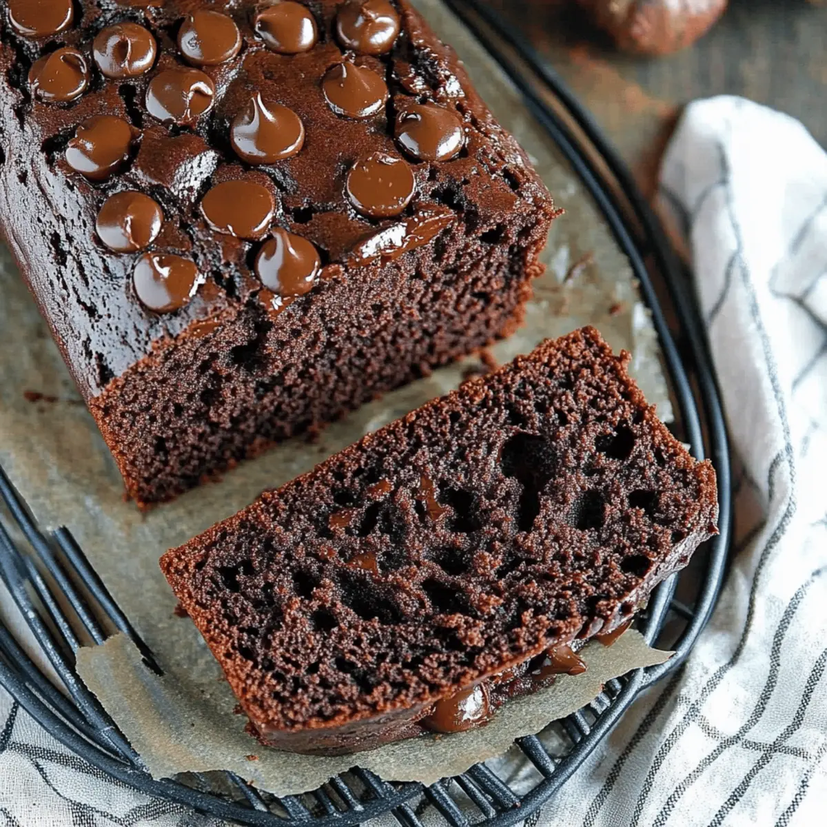 Moist Chocolate Pumpkin Bread