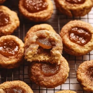 Apple Butter Snickerdoodle Cookies