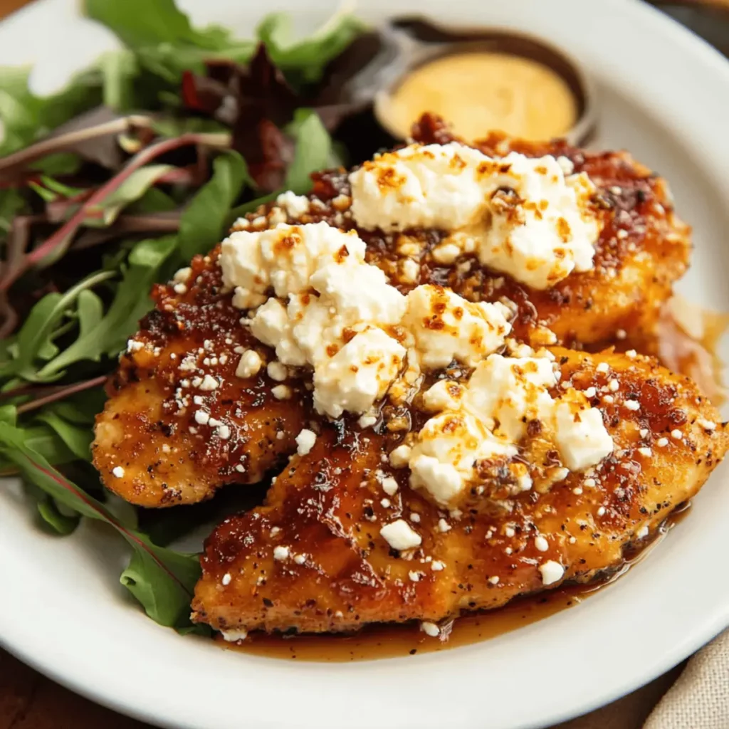 Hot Honey Feta Chicken
