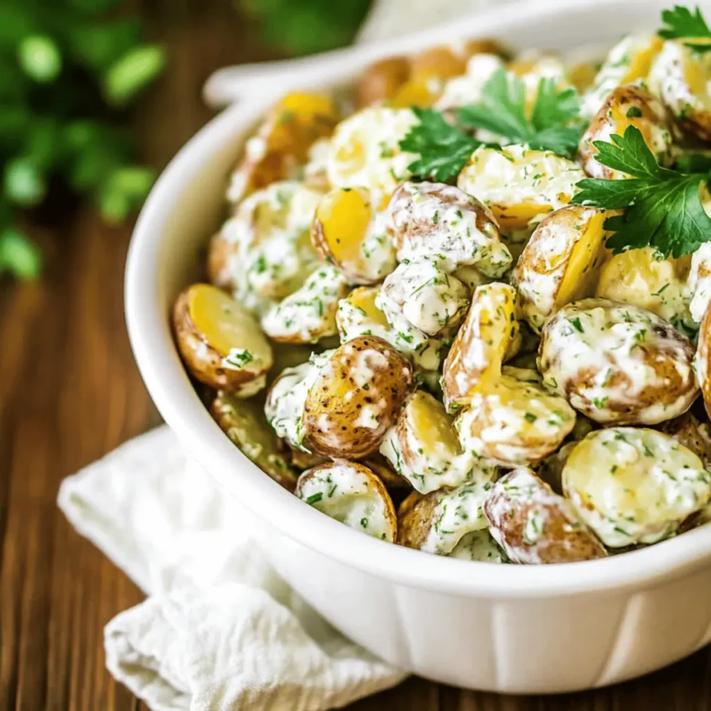 Herbed Roasted Potato Salad Recipe