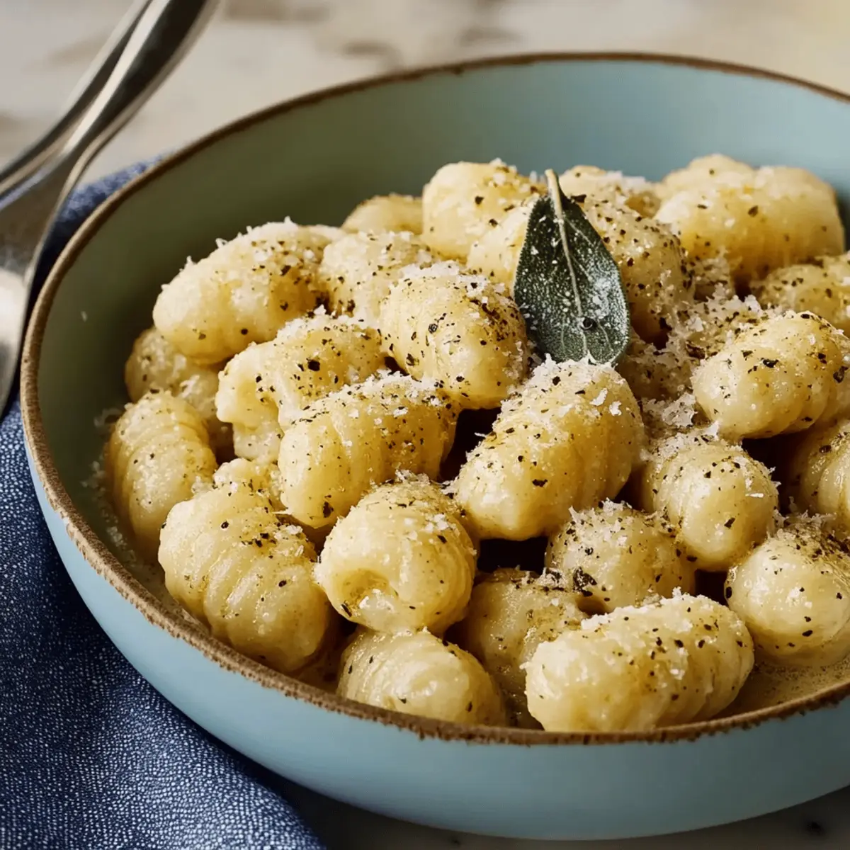 Easy Gnocchi with Sage Butter Sauce for a Quick Delicious Meal
