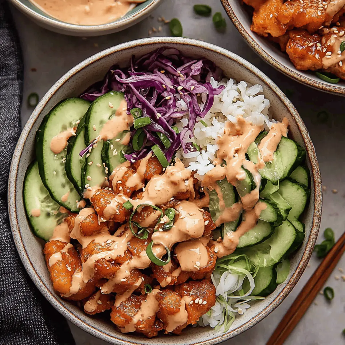 Bang Bang Chicken Bowl