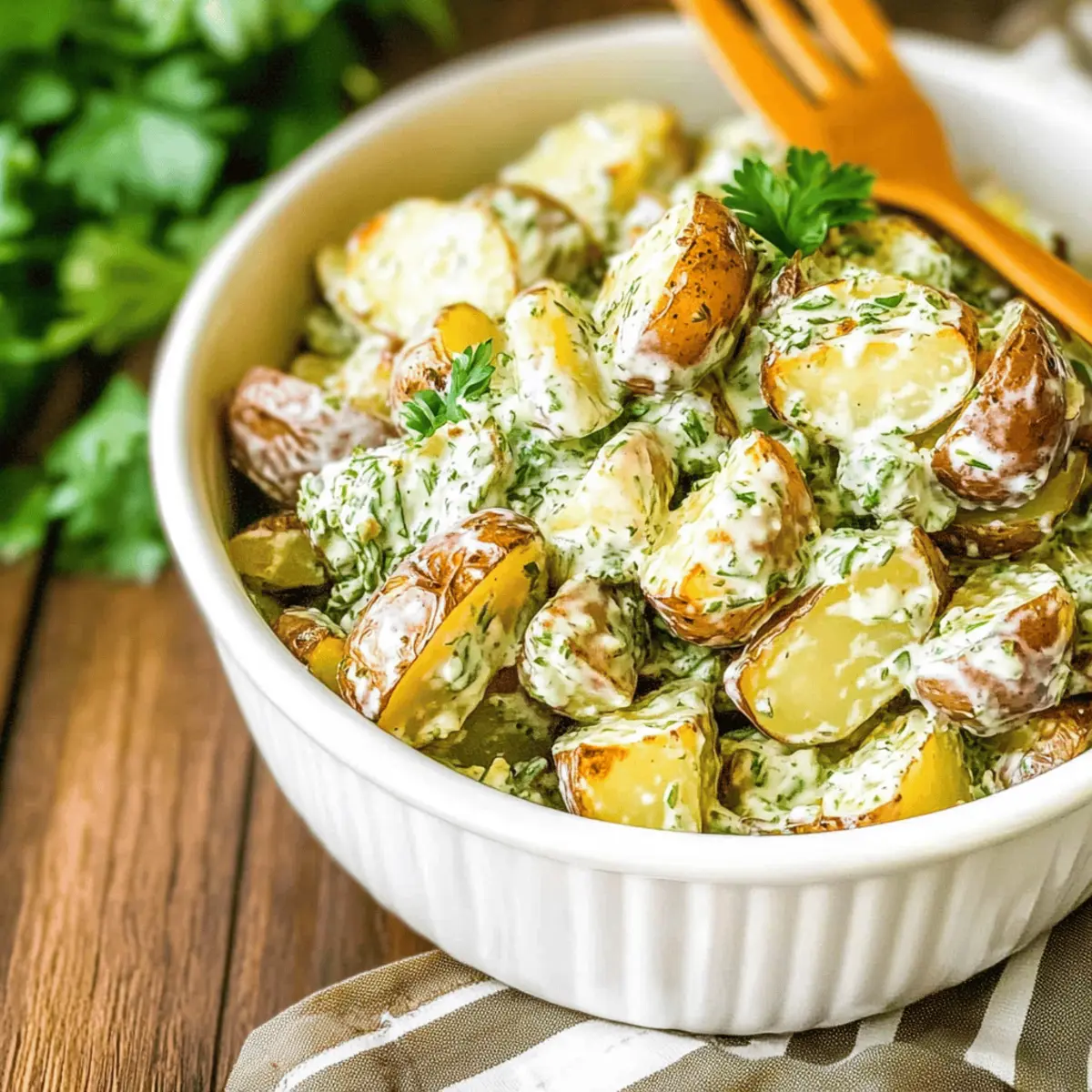 Herbed Roasted Potato Salad Recipe for a Flavorful Side Dish