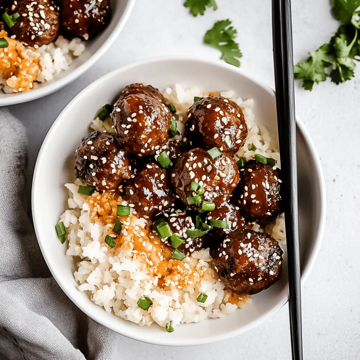 Korean BBQ Meatballs with Spicy Mayo Dip for Perfect Appetizers