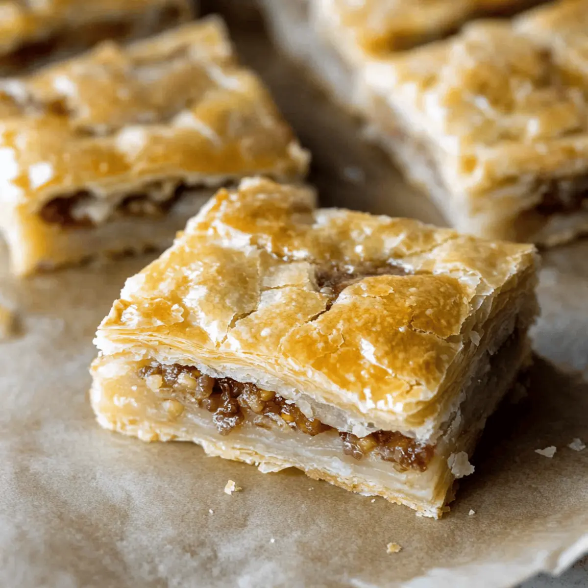 Delicious Breakfast Puff Pastry Bars for a Hearty Morning Meal