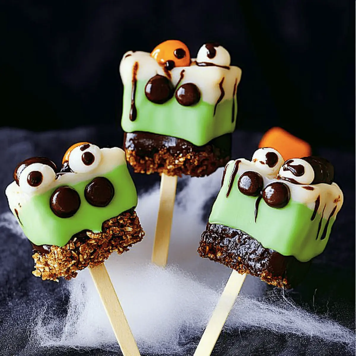 Easy Halloween Treat Recipes: Delightful Chocolate Marshmallow Pops