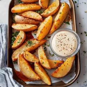 Oven Baked Potato Wedges