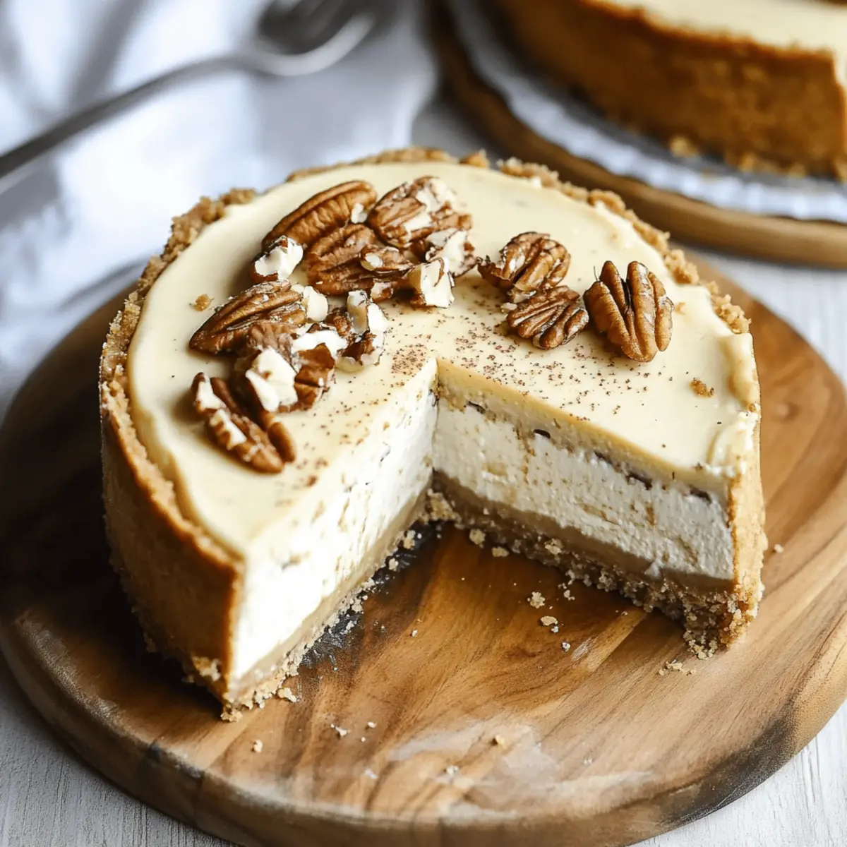 Vanilla Bean Brown Butter Cheesecake