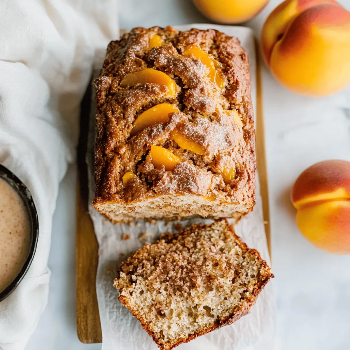 Delicious Cinnamon Peach Bread Recipe for Summer Baking