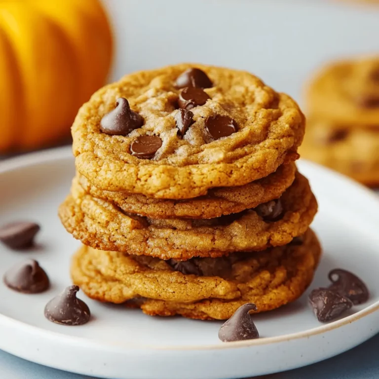 Brown Butter Pumpkin Chocolate Chip Cookies