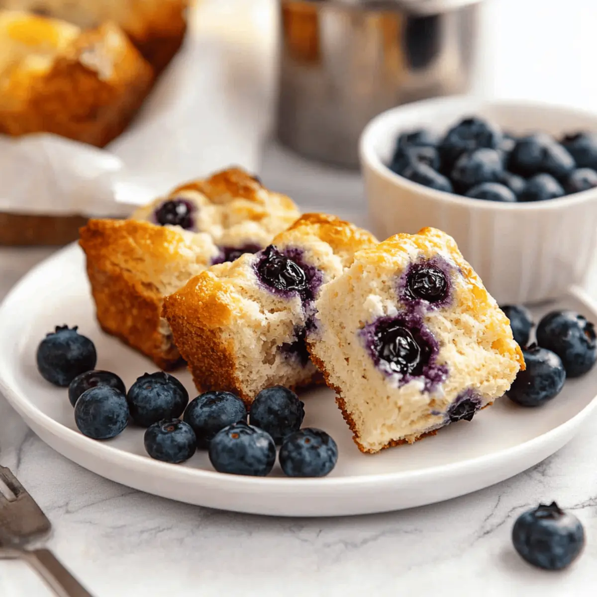 Delicious Blueberry Biscuits with Honey Butter Recipe to Try