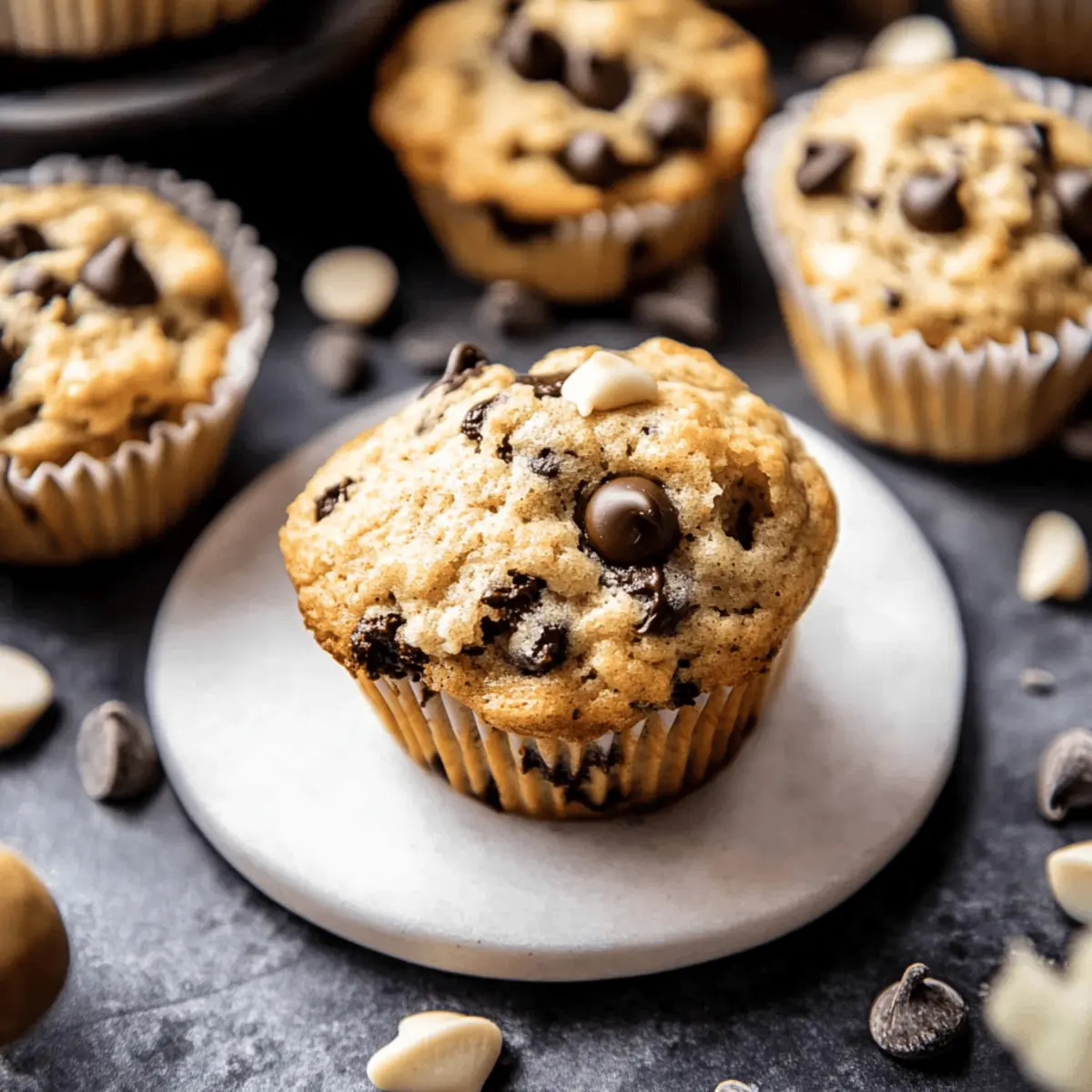 Bakery-Style Brown Butter Chocolate Chip Muffins Recipe