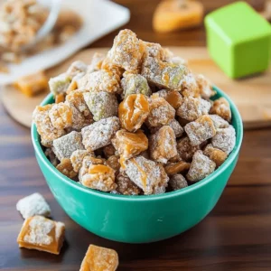 Caramel Apple Puppy Chow