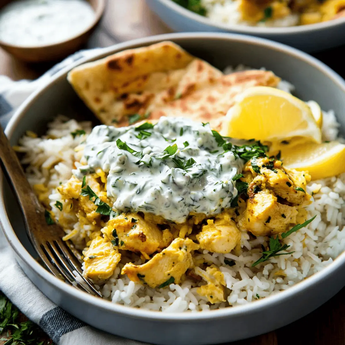 Delicious Dump-and-Bake Chicken Tzatziki with Rice Recipe
