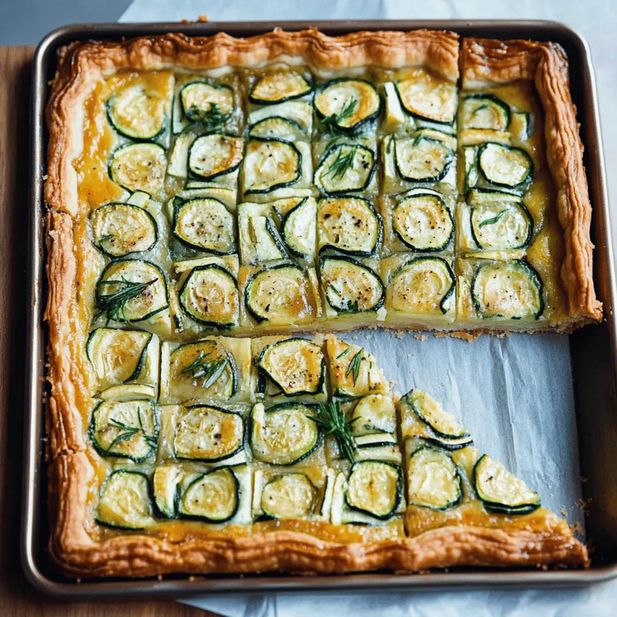 Easy Zucchini Tart