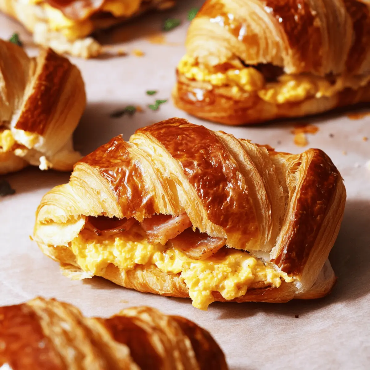Delicious Croissant Breakfast Sandwiches Recipe for a Perfect Morning