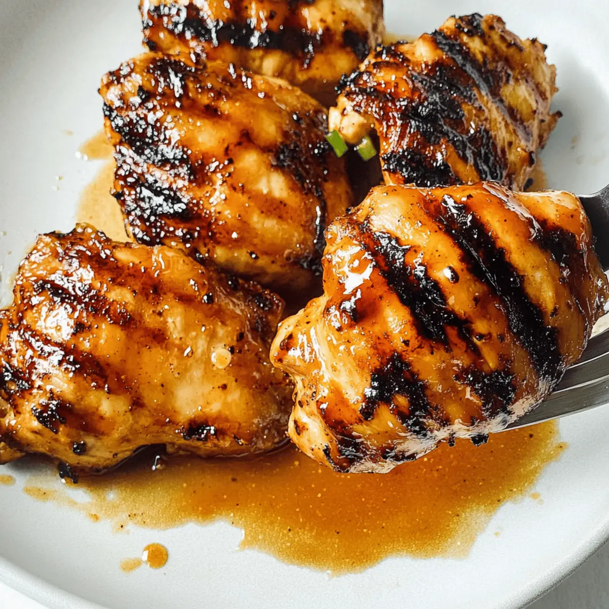 Grilled Honey Buffalo Chicken Thighs Recipe Ready in 15 Minutes