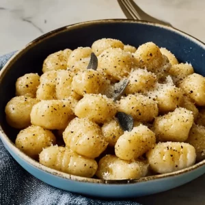 Easy Gnocchi with Sage Butter Sauce