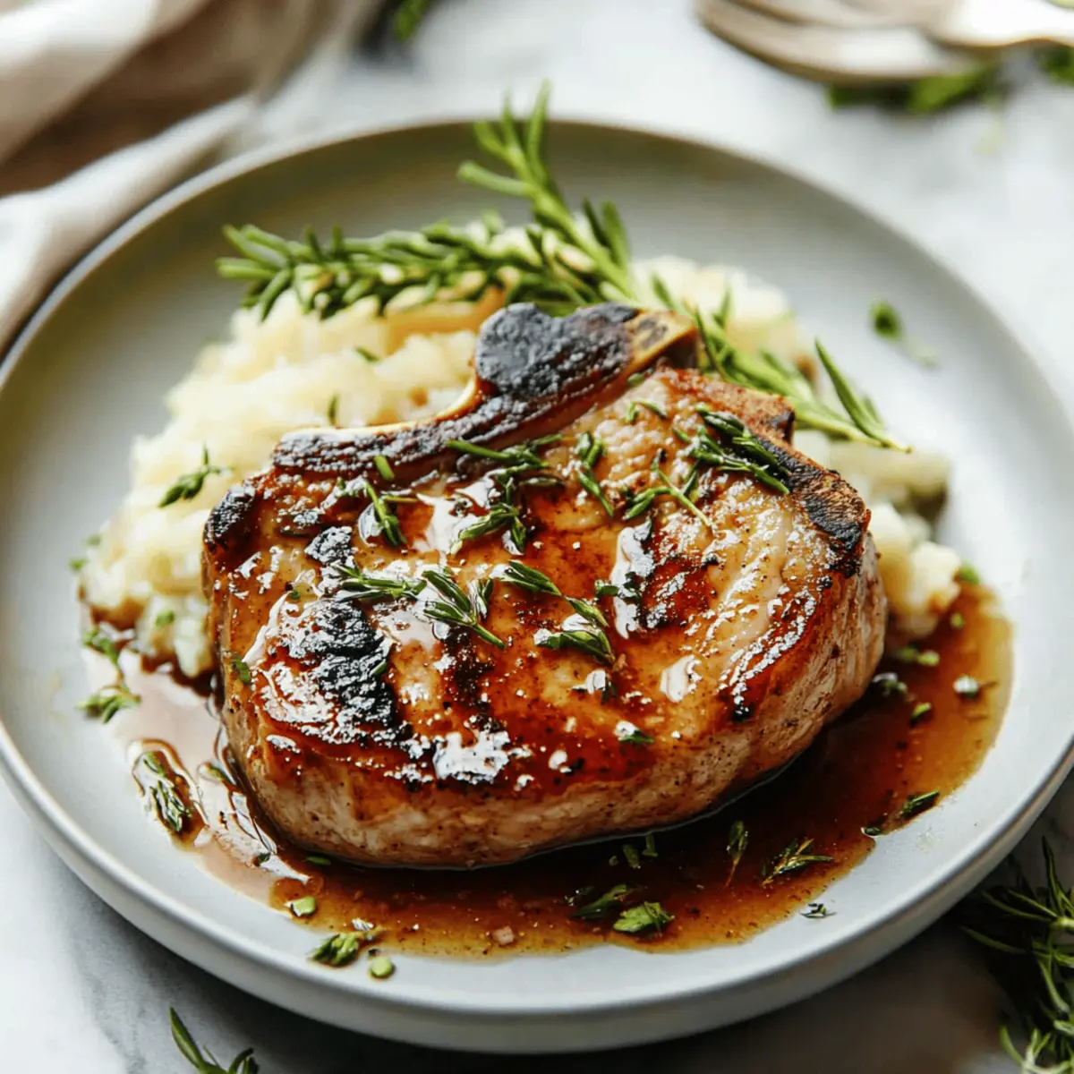 30 Minute Brown Sugar Pork Chops for a Quick Dinner Delight
