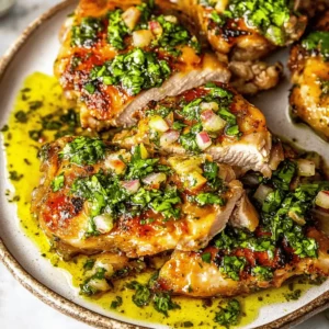 Chimichurri Chicken Thighs